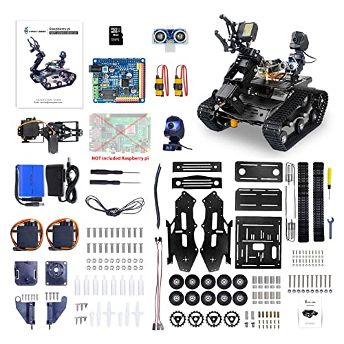XiaoR Geek Smart WiFi Robot Kit Black