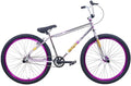 R4 R4 Pro 26 Inch Wheelie BMX Bicycle Retro Look Looptail Design, Adult/Youth, Chrome Oil Slick