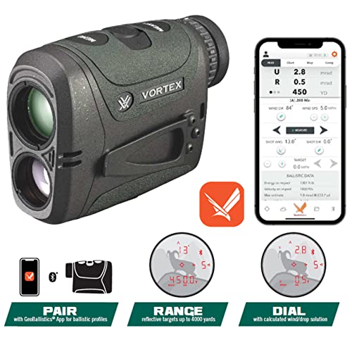 Vortex Optics Razor HD 4000 Laser Rangefinder - Geoballistics Green
