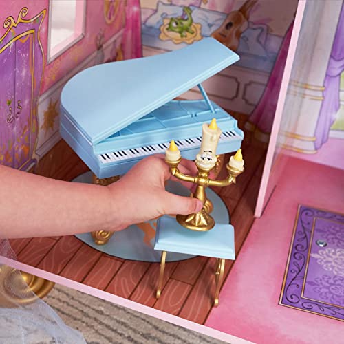 KidKraft Disney Princess Dance & Dream Wooden Dollhouse Pink