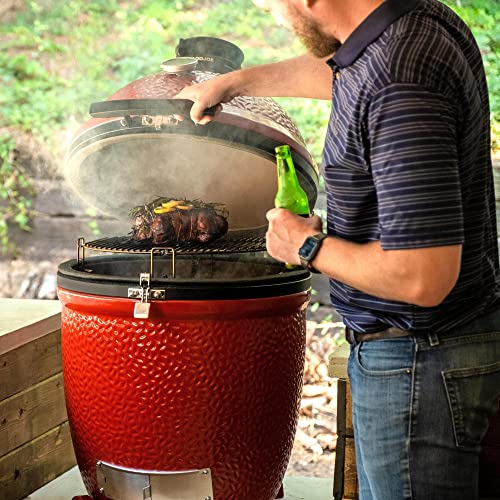 Kamado Joe Classic Joe III 18-Inch Charcoal Grill Red