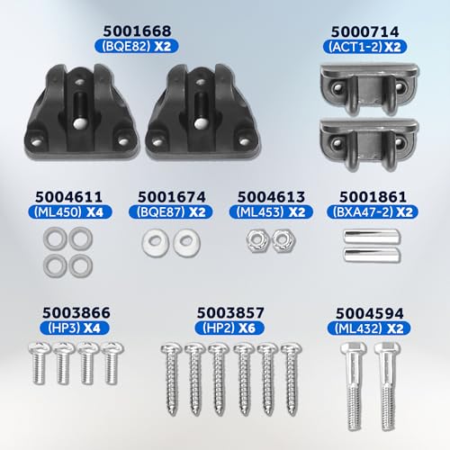 Bennett Marine Bolt Electric Trim Tab System 12" x 12" Complete Kit Black and Silver