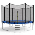 Simple Deluxe 14FT Trampoline with Safety Enclosure and Ladder Blue