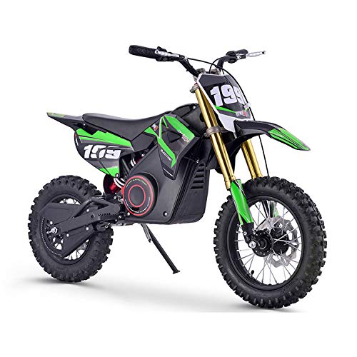 MotoTec 36v Pro Electric Dirt Bike 1000w Lithium Green