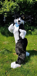 FurryMascot Custom Labrador Husky Cat Fursuit White