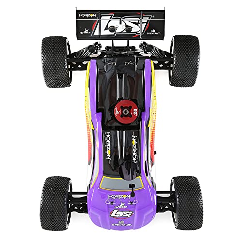 Losi 8IGHT-T 1/8 RC Truggy 4WD Nitro RTR Purple/Yellow