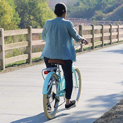 sixthreezero A/O Frida Women's Bicycle 7-Speed Step-Through Touring Hybrid Bike Mint Green