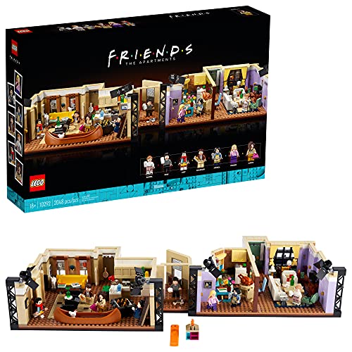 LEGO Icons The Friends Apartments 10292 Collectors Building Set Multicolor