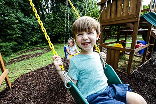 Swing-N-Slide Knightsbridge Plus Swing Set Wood Green