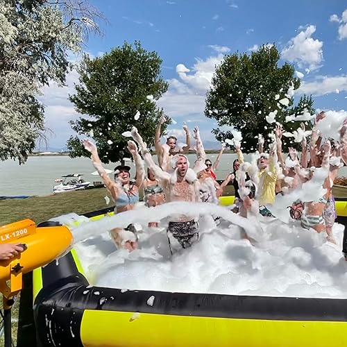 OZIS 26FT Inflatable Gaga Ball Pit with Built-in Blower for Indoor/Outdoor Activities