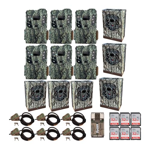 Browning 6PK Pro Scout Max Extreme HD Cellular Trail Camera Bundle