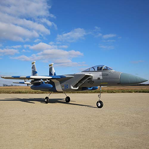 E-flite F-15 Eagle 64mm EDF RC Airplane BNF Basic with AS3X and Safe Select EFL9750