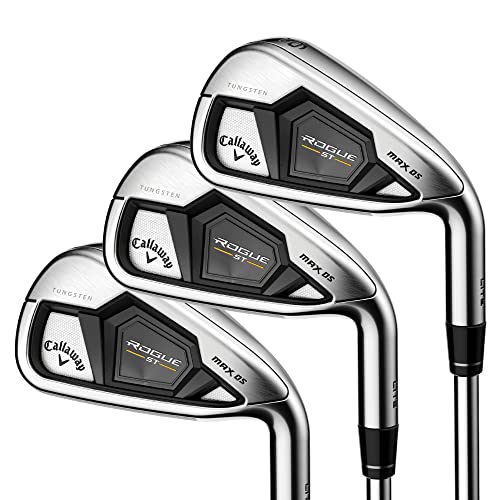 Callaway Golf Rogue ST Max OS Lite Iron Set Ladies Flex Silver