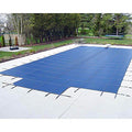 YARD GUARD Deck Lock Mesh Swimming Pool Safety Cover White