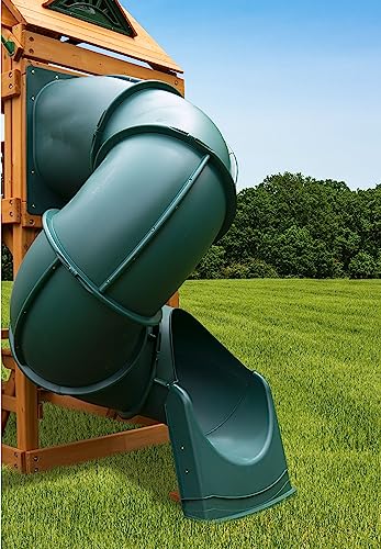 Swing-N-Slide 5ft Turbo Tube Slide Green