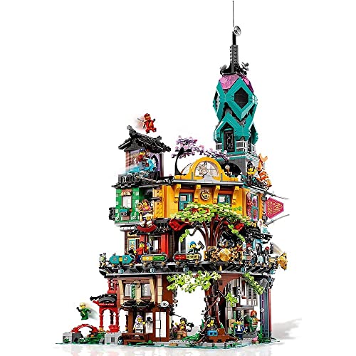 LEGO NINJAGO City Gardens 71741 Building Kit Multicolor