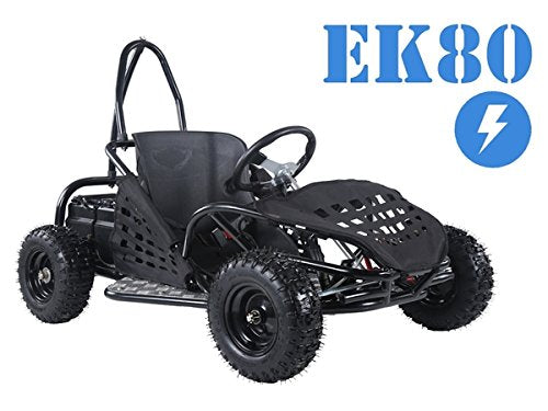 SmartDealsNow Electric Kids Go-Cart Black