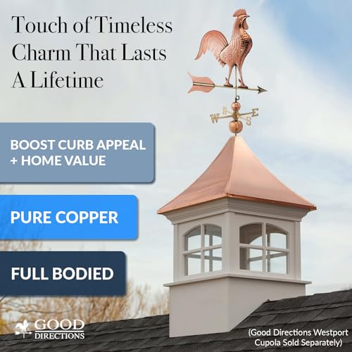 Good Directions Extra Large Barn Rooster Weathervane