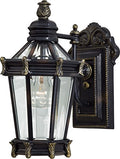 Minka Lavery Spanish Outdoor Wall Light Stratford Hall Lantern 100 Watts Heritage with Gold Highlights