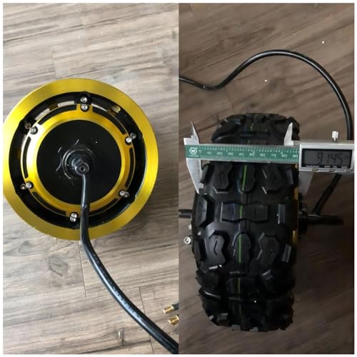 Generic 11" Gold 60V 3000W Electric Scooter Hub Motor