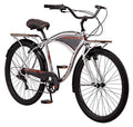 Kulana Lakona Tide Adult Beach Cruiser Bike 26-Inch 7-Speed Silver
