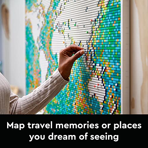 LEGO Art World Map 31203 Building Set Multicolor