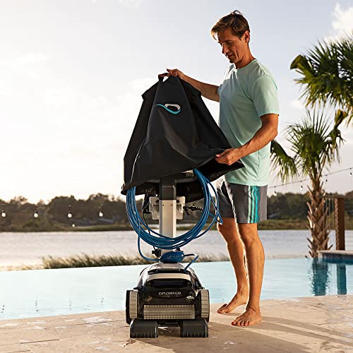 Dolphin Explorer E20 Robotic Pool Vacuum Cleaner Gray