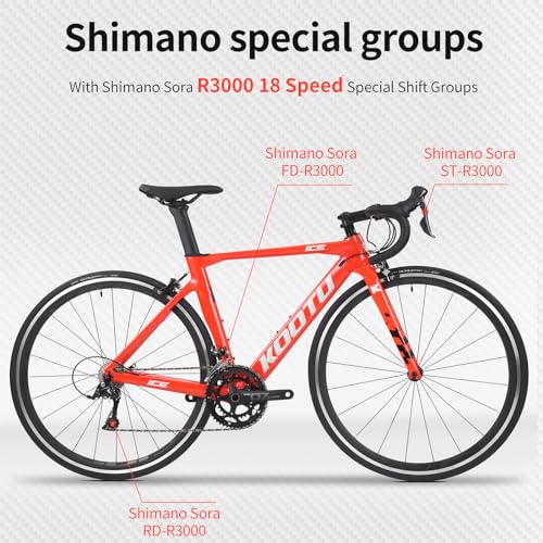 KOOTU Carbon Road Bike Grey