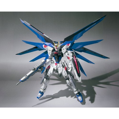 BANDAI Freedom Gundam "Gundam Seed" Metal Build White/Navy/Red