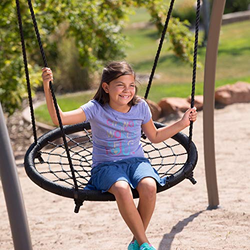 Lifetime Adventure Tower Swing Set with Spider Swing Earthtone