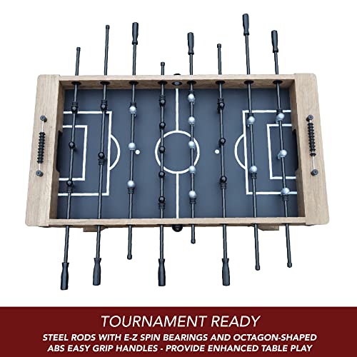 Hathaway Braxton 55-in Competition Foosball Table Barnwood