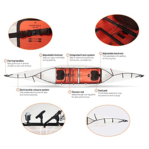 Oru Kayak Haven TT Starter Bundle White