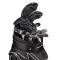 Founders Club Men's Golf Club Set 14-Way Organizer Bag Right Hand Regular Flex Black