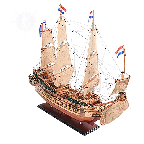 Old Modern Handicrafts Friesland Tall Ship Model Red