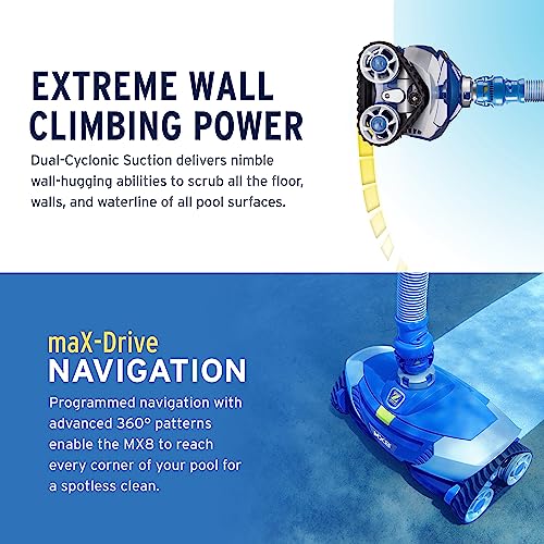 Zodiac MX8 Suction Pool Cleaner Blue