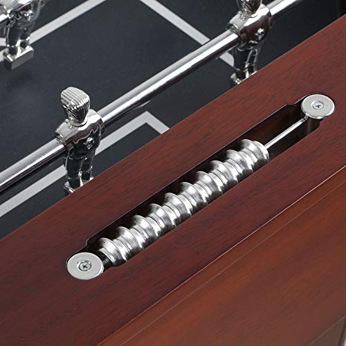 Hathaway Millennium 55-in Pro Series Foosball Table Mahogany/Black