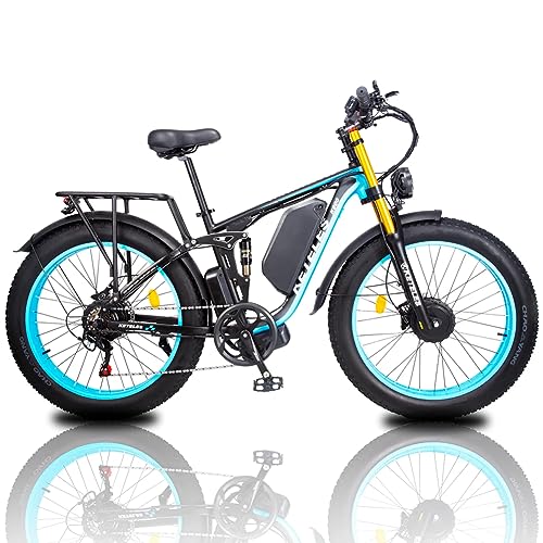 GJWLOMG KETELES K800 Pro Electric Bike 2000W 48V 23AH Blue