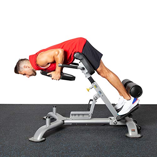 Fitness First Adjustable 45 Hyper Extension Black