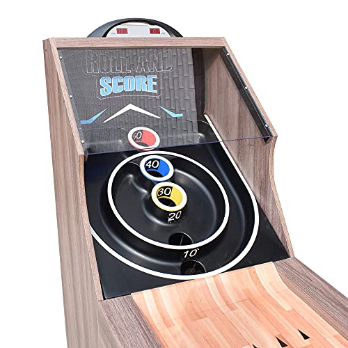 Hathaway Shooting Star Arcade Ball Roll and Score Table Driftwood
