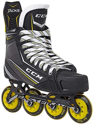 CCM Tacks 9090R Senior Roller Hockey Skates Black, Width D, Size 8.0