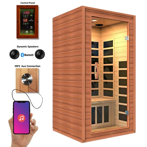 Dynamic Saunas Avila Low EMF FAR Infrared Sauna - Curb Side Delivery