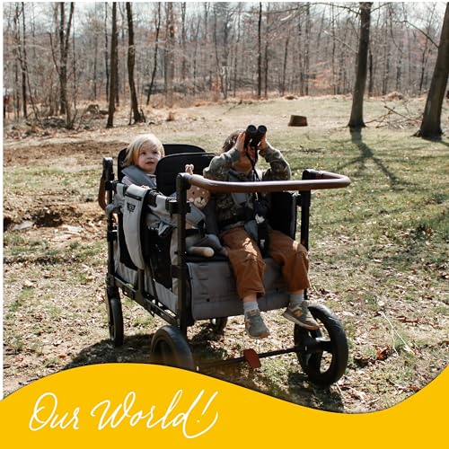 Keenz VYOO Stroller Wagon with Canopy Gray