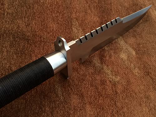 SUFI Custom Handmade 5160 Spring Steel LS1 Commando Bowie Tactical Knife