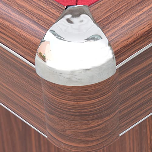 Hathaway Renegade II 54-in Bumper Pool Table Walnut / Red