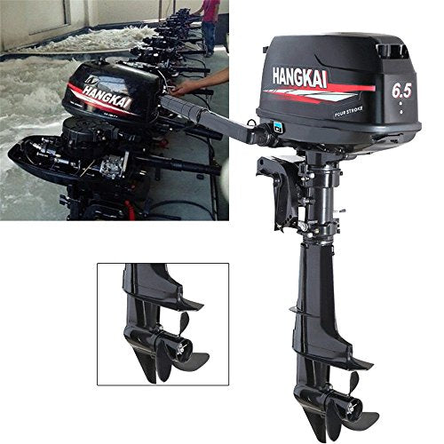 TFCFL 6.5HP 4-Stroke Outboard Motor Black