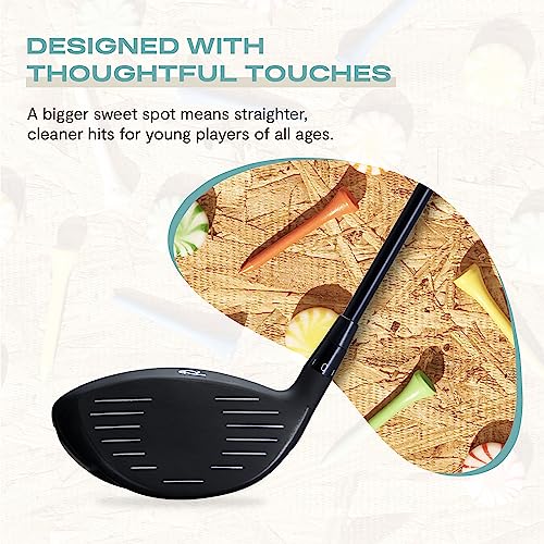 Robin Golf The Essentials 7-Club Junior Set Matte Black