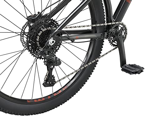 Mongoose Switchback 3 Mountain Bike 10-Speed Drivetrain 29-Inch Matte Black