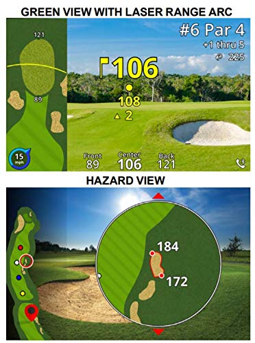 Wearable4U Garmin Approach Z82 (2020 Release) Golf GPS Laser Rangefinder Bundle