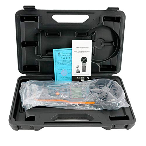 Graigar AZ8919 Digital Anemometer Air Velocity Tester Black