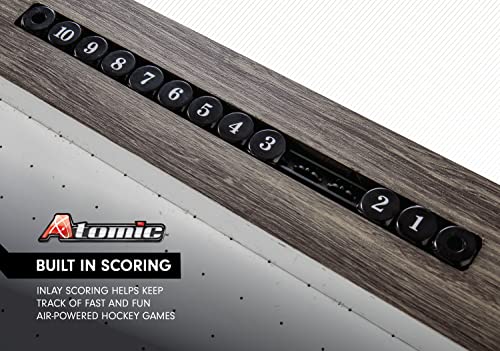 Atomic Northport 3-in-1 Dining Table with Air-Powered Hockey and Table Tennis Black - Northpoint - Air Hockey/Table Tennis